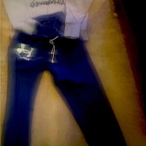 Under Armour Blue Sweatpants Jogging Set